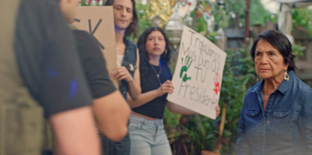 Dolores Huerta featured in Ellen Gavin Video