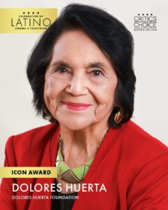 Dolores Huerta receives the Icon Award