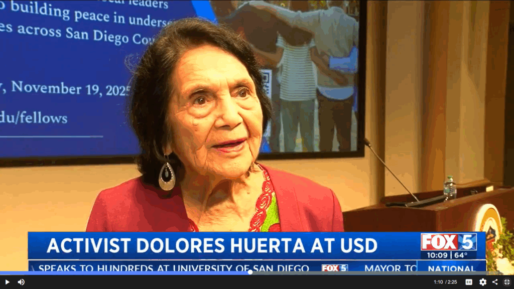 Dolores Huerta at USD