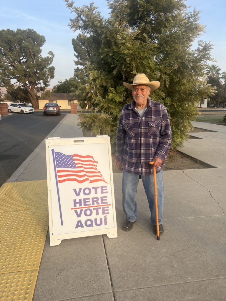 El senor que vota!