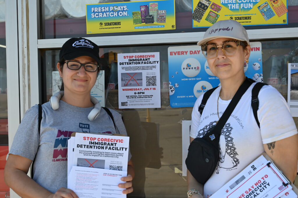 Organizing against Cal City Detention Center