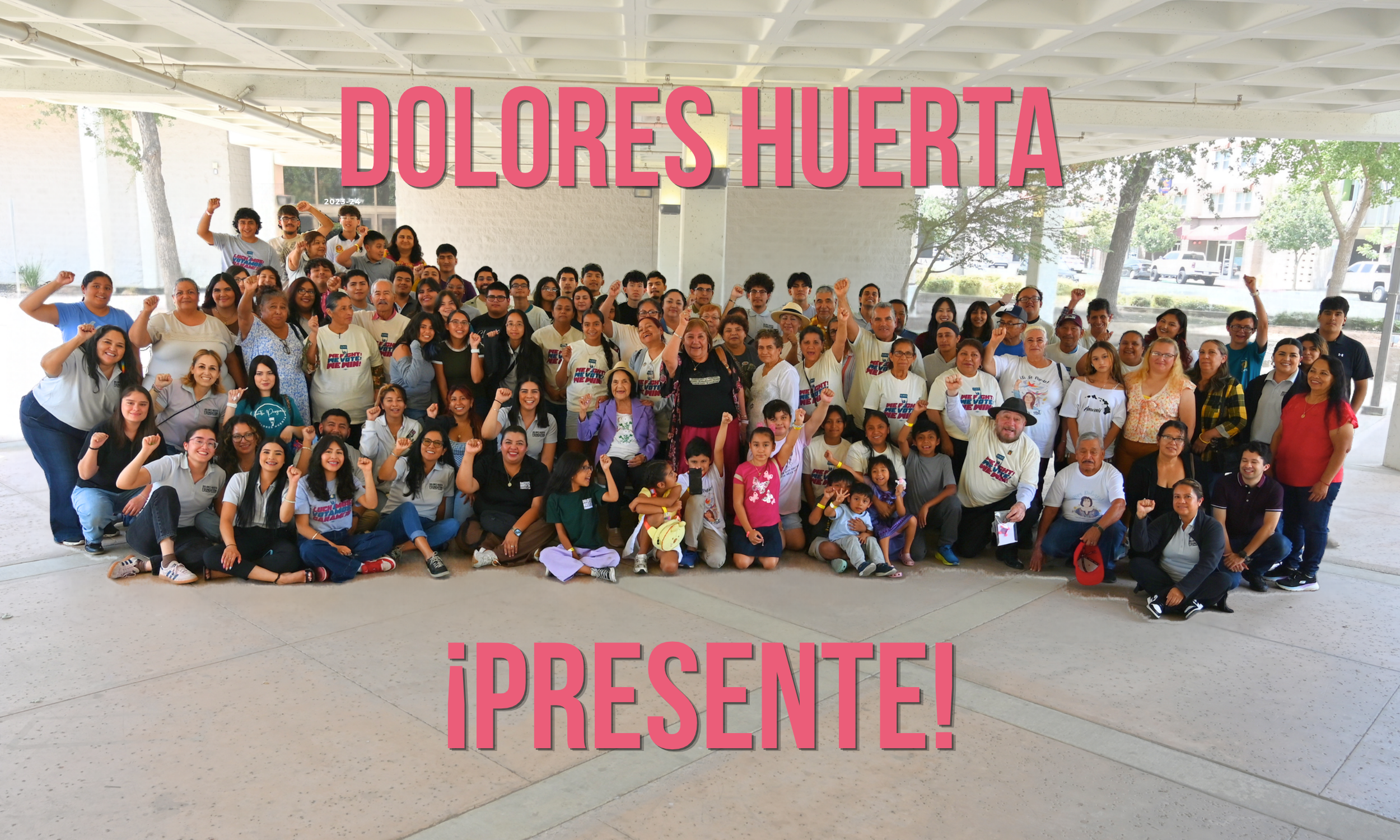 Dolores Huerta Present In Memory Statement