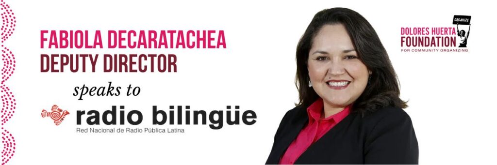 Fabiola DeCaratachea Speaks to Radio Bilingue