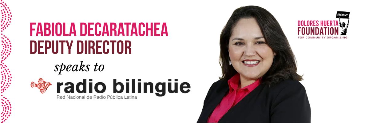 Fabiola DeCaratachea Speaks to Radio Bilingue